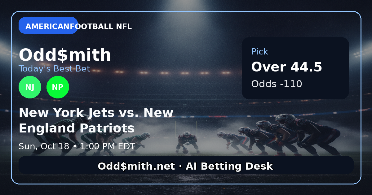 New York Jets vs. New England Patriots