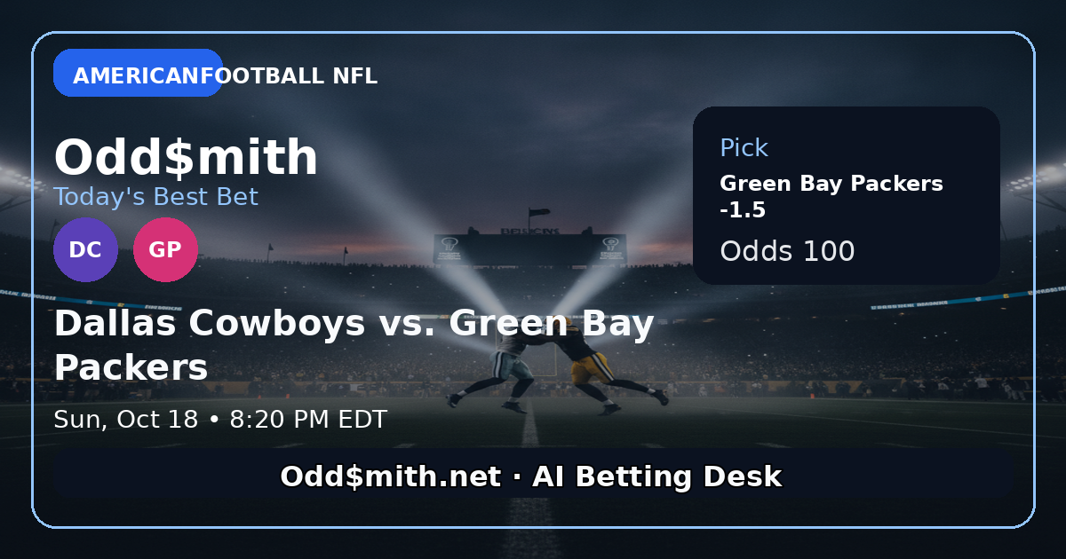 Dallas Cowboys vs. Green Bay Packers