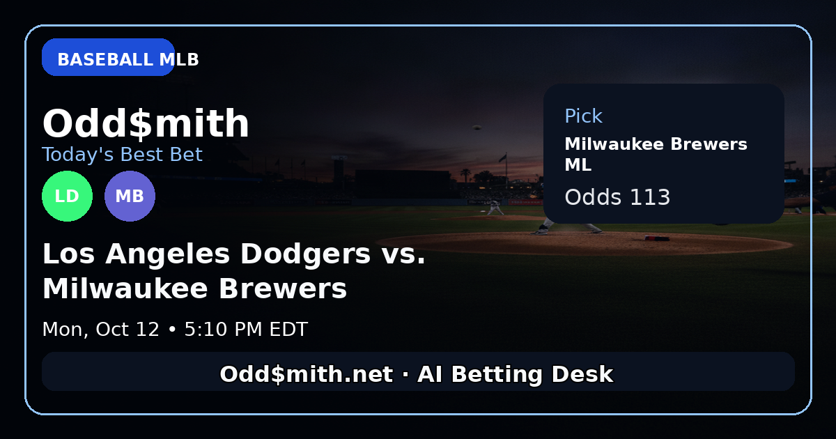Milwaukee Brewers ML