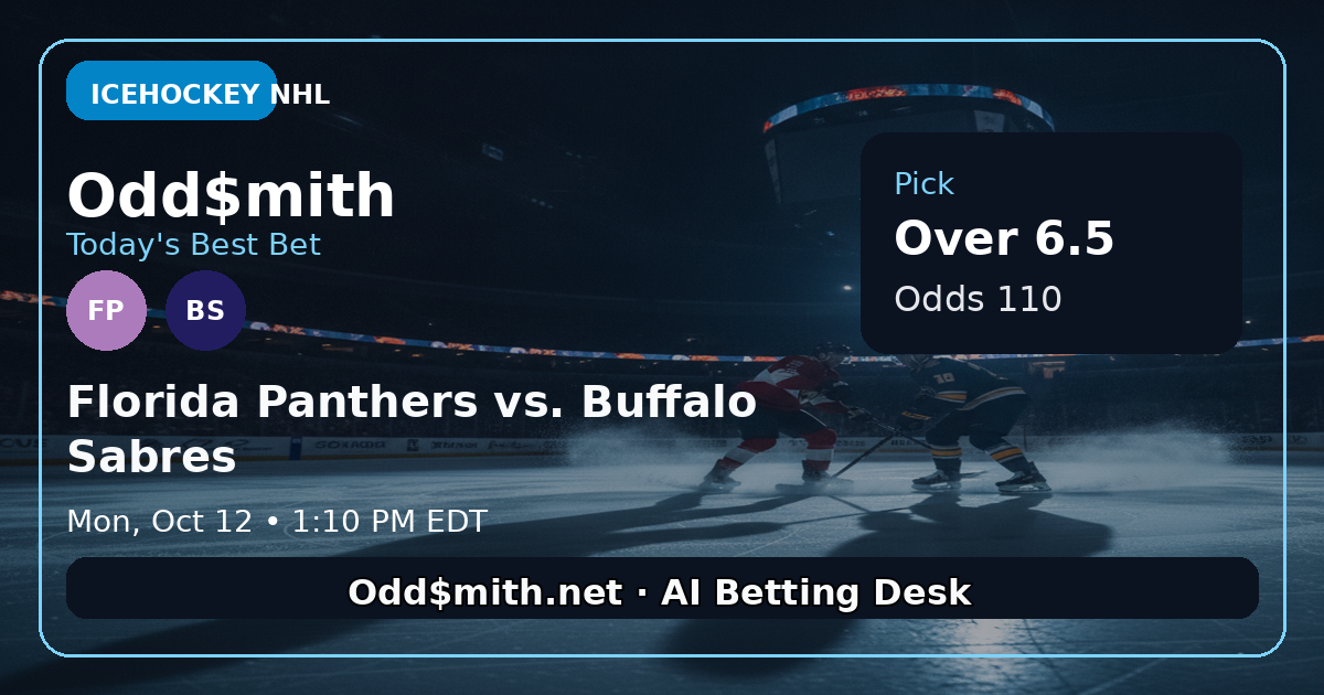 Florida Panthers vs. Buffalo Sabres