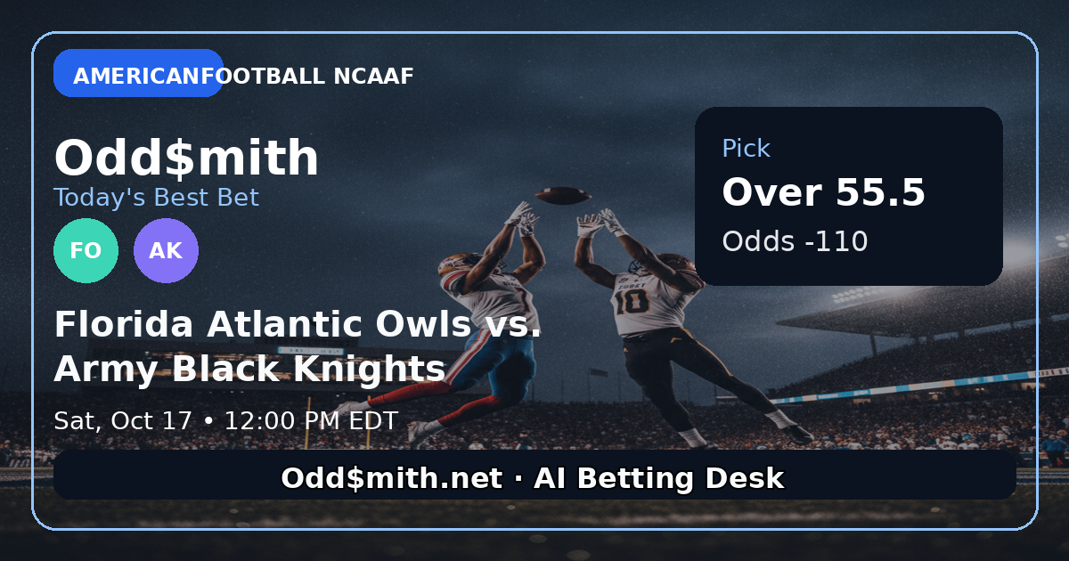 Florida Atlantic Owls vs. Army Black Knights