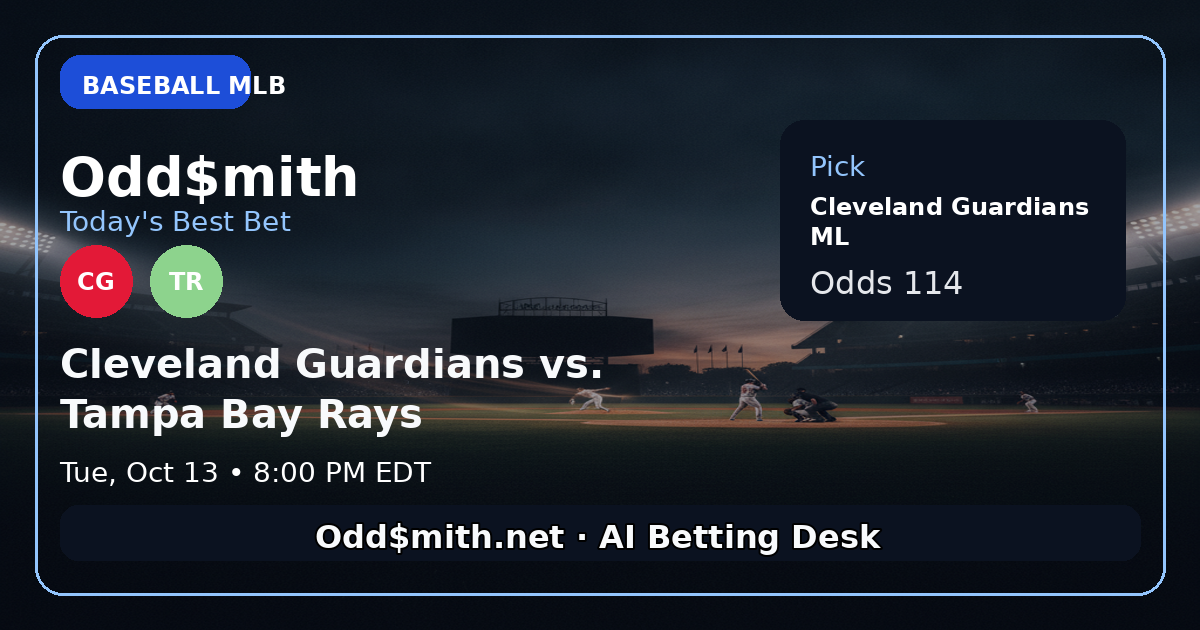 Guardians Bring Heavy Iron to ALCS Opener
