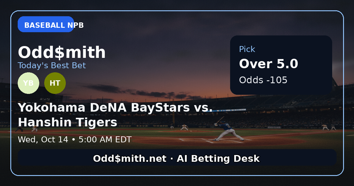 Yokohama DeNA BayStars vs. Hanshin Tigers