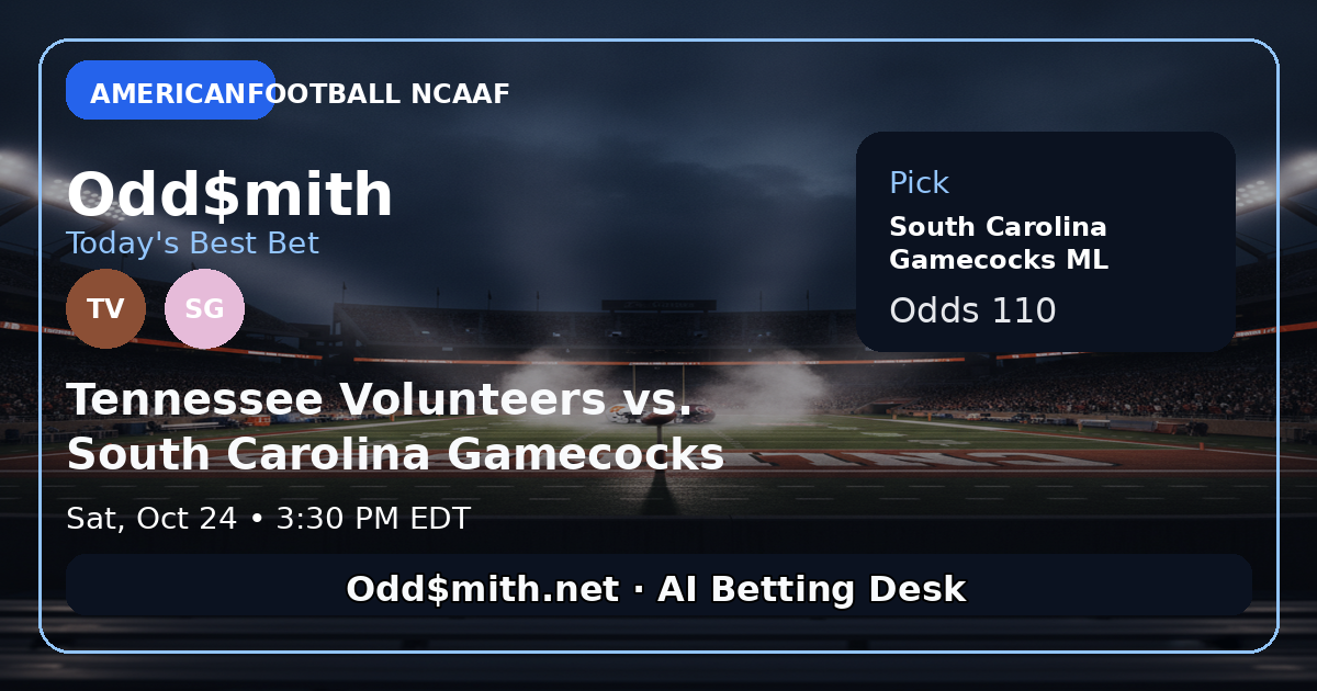 Tennessee Volunteers vs. South Carolina Gamecocks