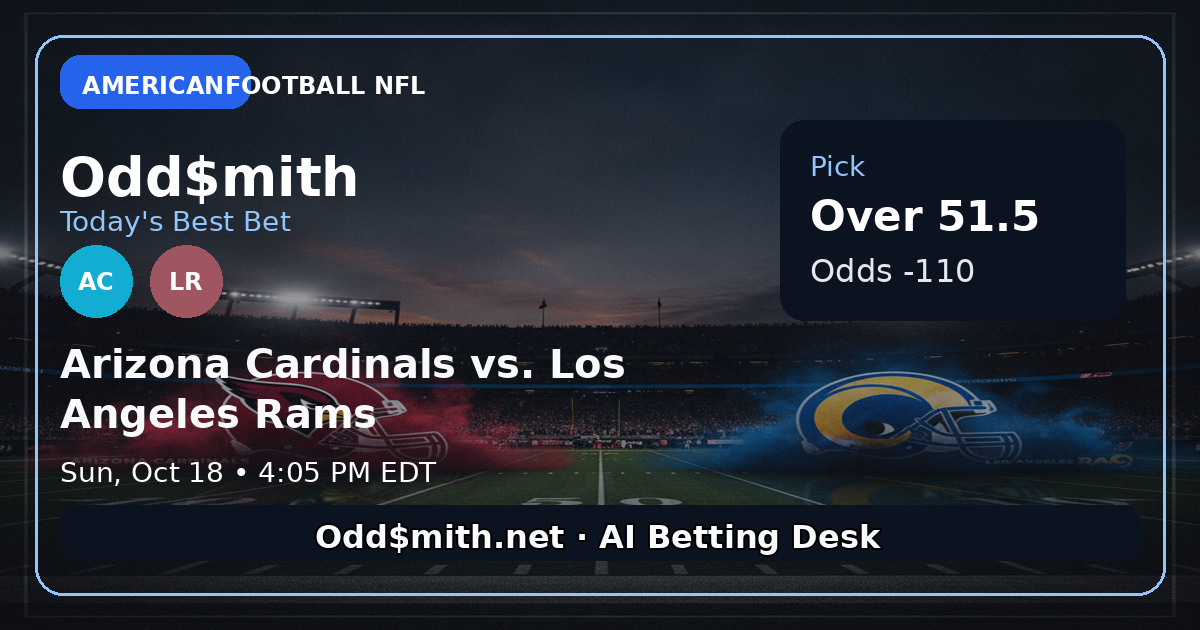 Arizona Cardinals vs. Los Angeles Rams