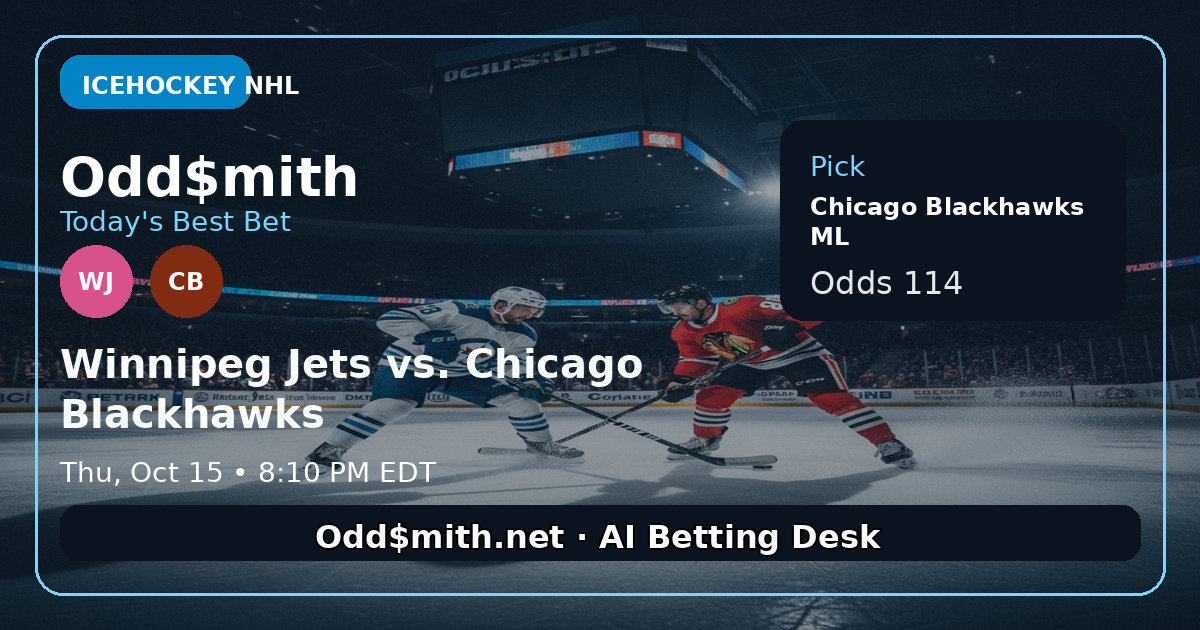 Winnipeg Jets vs. Chicago Blackhawks
