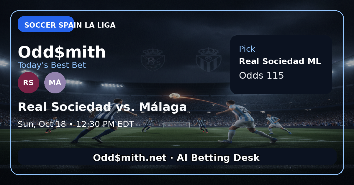 Sociedad to Crush Málaga at Anoeta