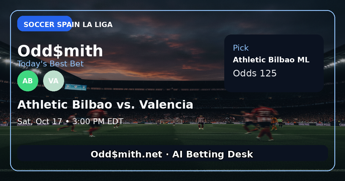 Athletic Bilbao to Bully Valencia at Mestalla