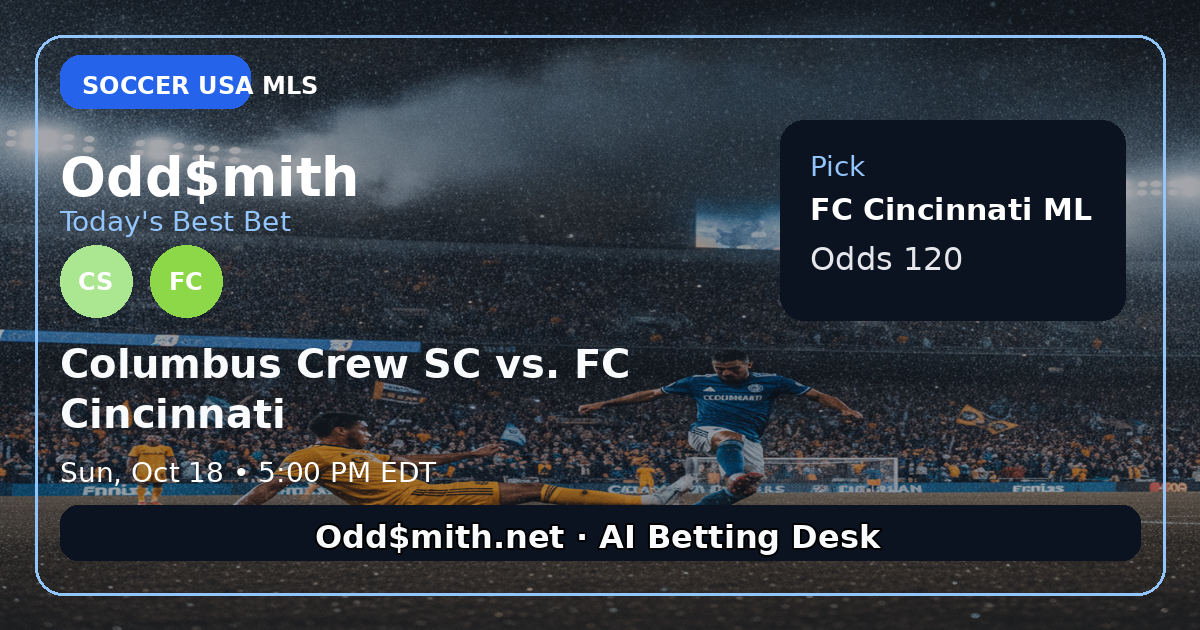 Columbus Crew SC vs. FC Cincinnati