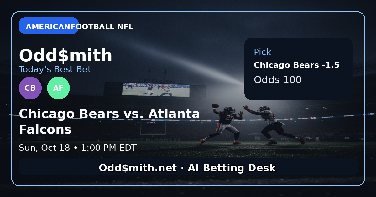 Chicago Bears vs. Atlanta Falcons