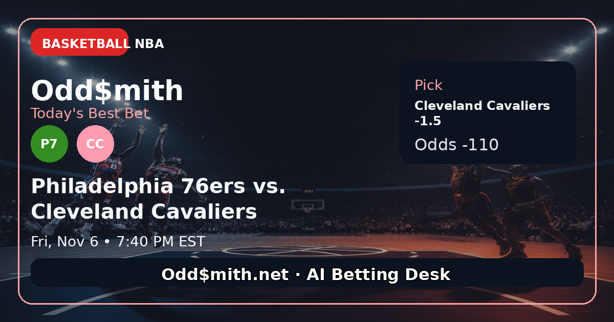 Philadelphia 76ers vs. Cleveland Cavaliers