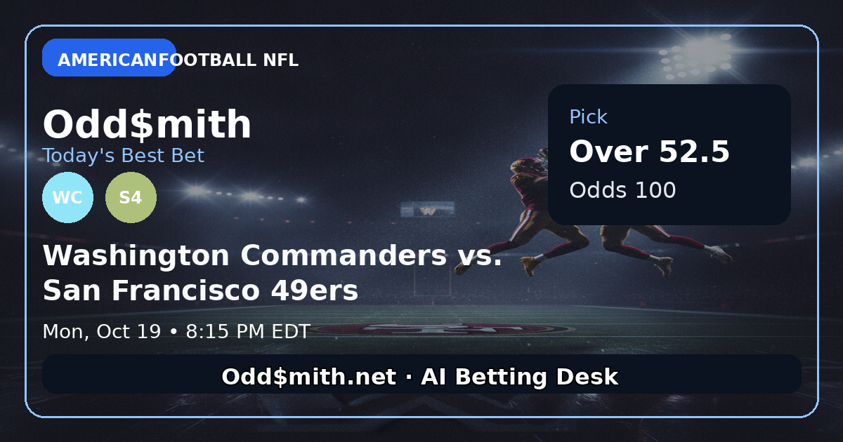 Washington Commanders vs. San Francisco 49ers