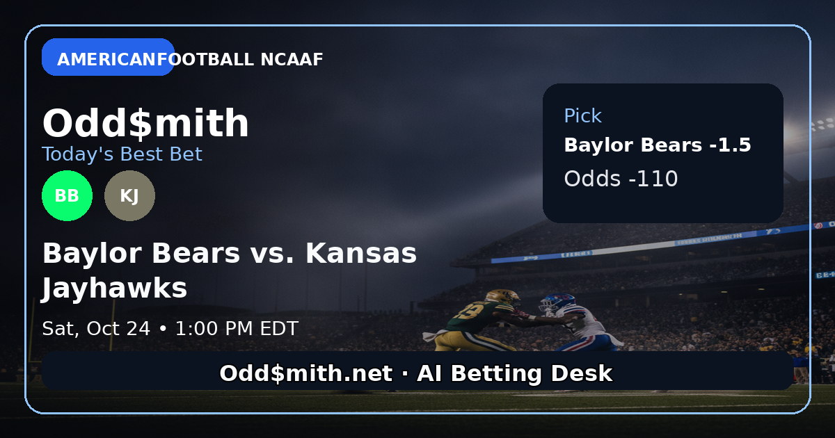 Baylor Bears vs. Kansas Jayhawks