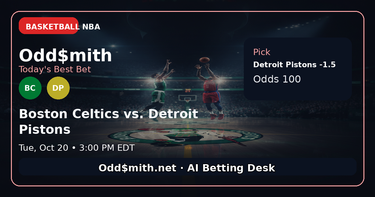 Detroit Pistons -1.5