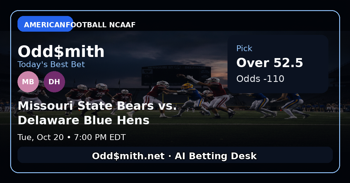 Missouri State Bears vs. Delaware Blue Hens