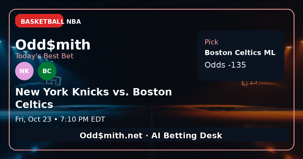 Boston Celtics ML
