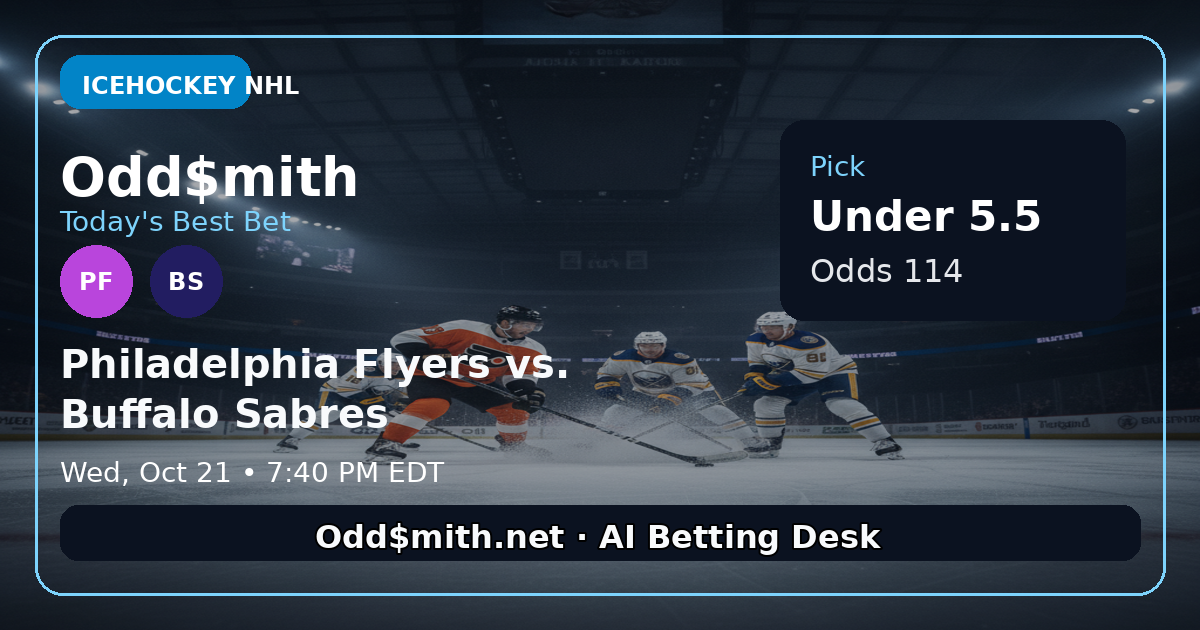 Philadelphia Flyers vs. Buffalo Sabres