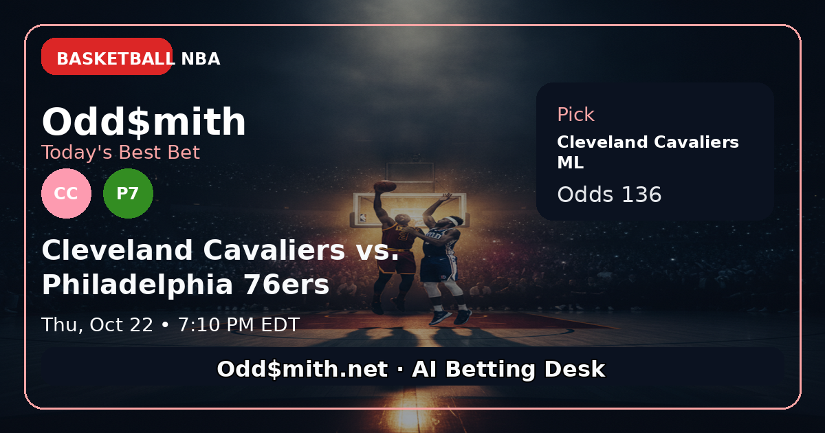 Cleveland Cavaliers ML