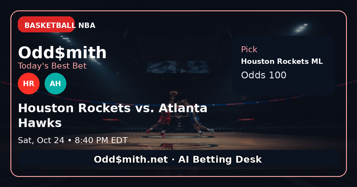 Houston Rockets vs. Atlanta Hawks