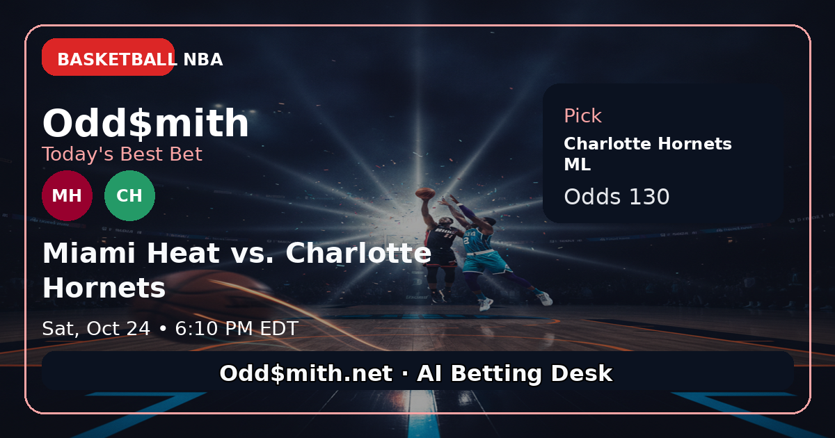 Miami Heat vs. Charlotte Hornets