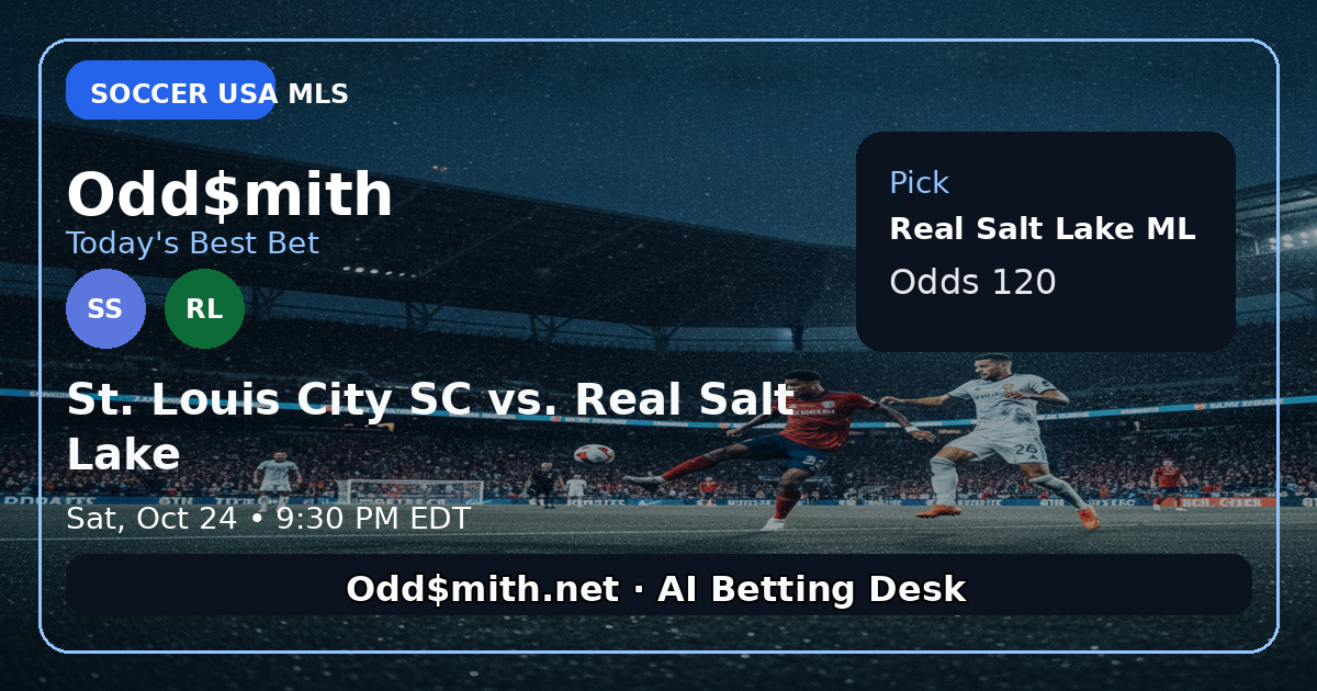 Salt Lake City's Home Turbidity: Why the RSL Edge Over St. Louis