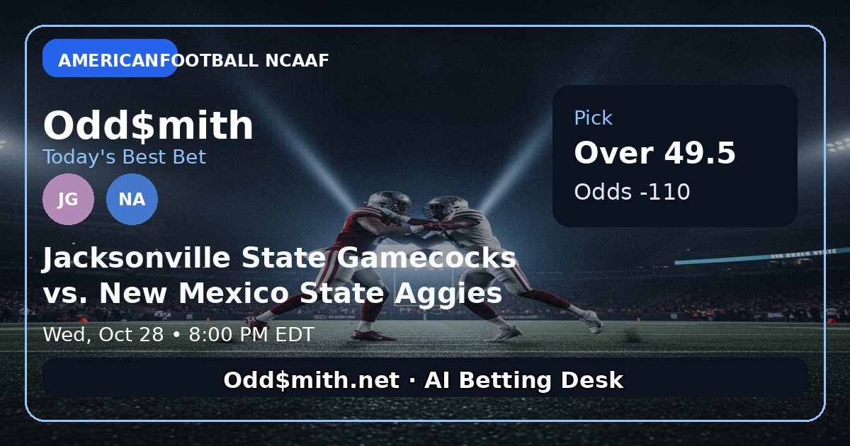 Tuesday Night Buffet: Cashing the Over in the Aggie-Cock Clash