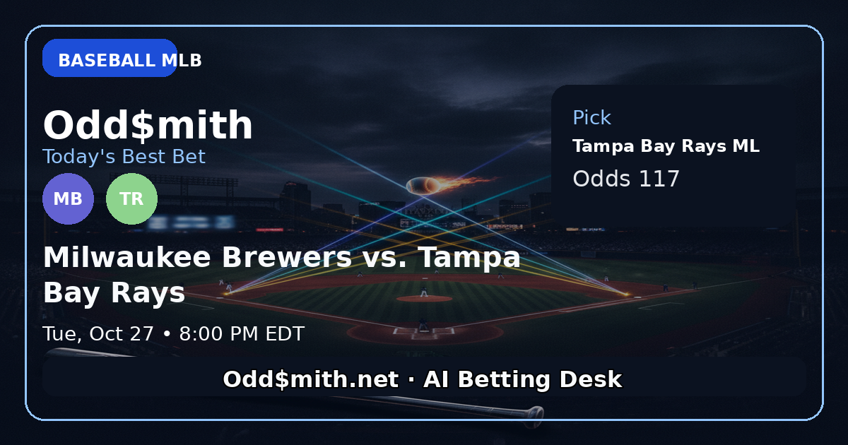 Tampa Bay Rays ML