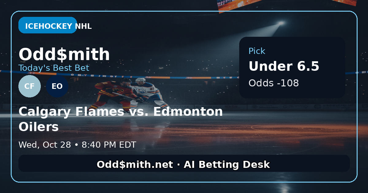 The Pizza Slice Defense: Why the Under Wins in Edmonton