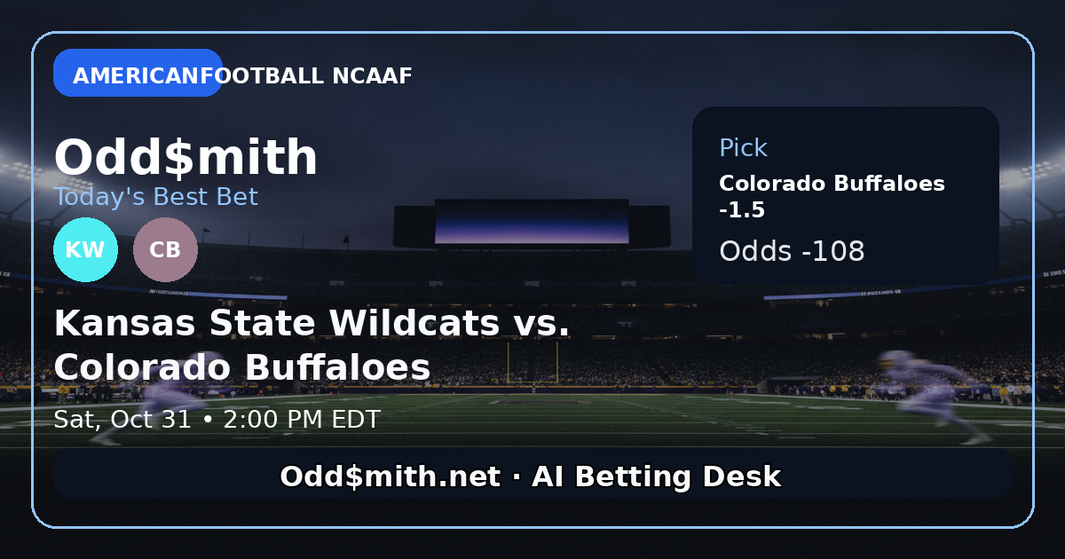 Colorado Eats Autopilot Kansas State Alive